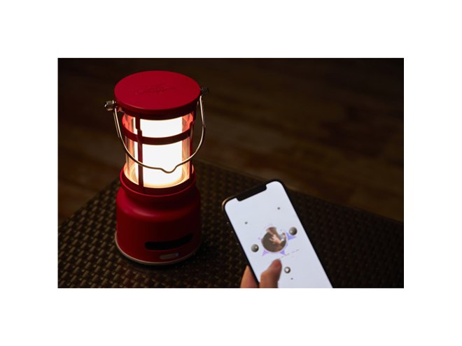 Aladdin、「ブルーフレーム」デザインのランタン型Bluetoothスピーカー