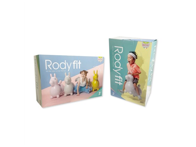 乗用玩具「ロディ」が新シリーズ「Rody fit」発表、うっすらパール入り
