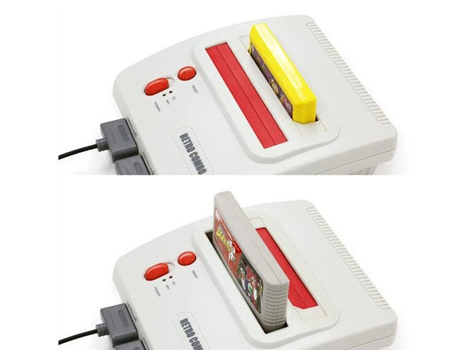 ファミコン/スーファミ対応ダブルスロット装備の互換機「レトロコンボ RED」11/18発売 - 価格.com