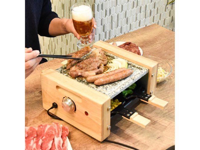 ひとり焼肉”を天然石焼きプレートで味わえる「俺の石焼きプレート」、7,980円 - 価格.com