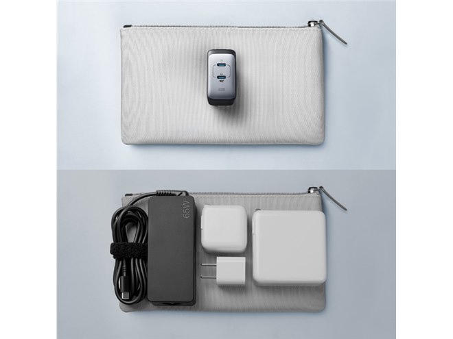 Anker、「Anker GaN ll」搭載のUSB急速充電器に合計最大65W出力の2