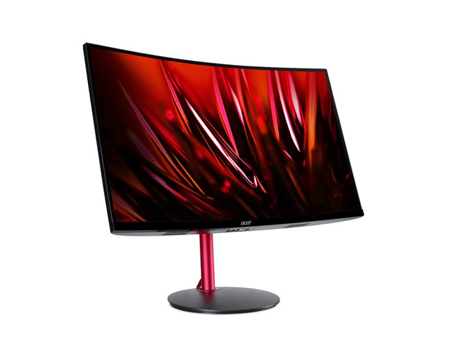 エイサー、165Hz駆動の27型WQHD湾曲ゲーミング液晶「XZ272UVbmiiphx