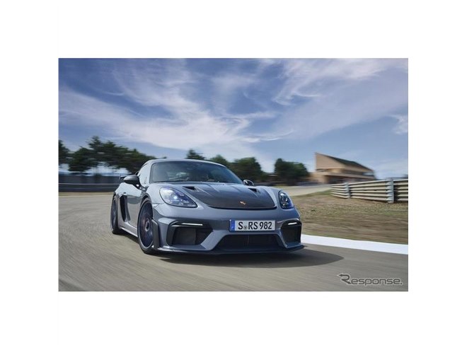 ポルシェ718最上位モデル『ケイマンGT4 RS』予約受注開始…レーシング