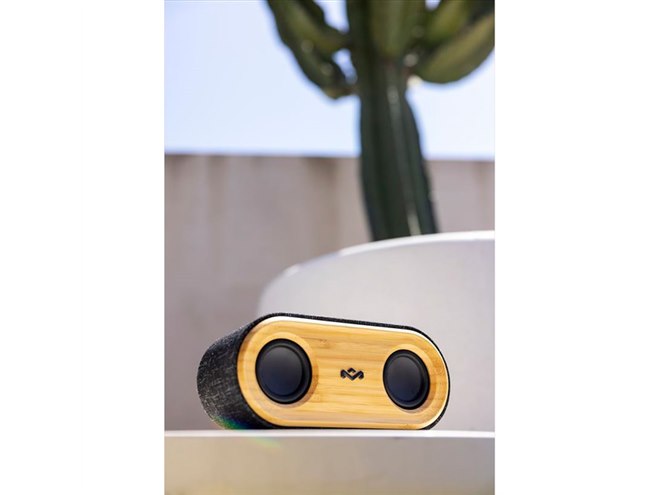 House of Marley、竹素材の防水・防塵Bluetoothスピーカー「Get