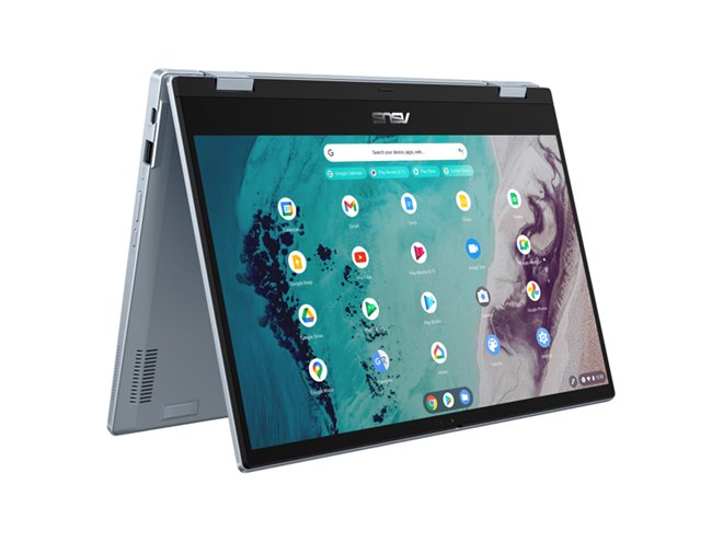 ASUS Chromebook 本体 グレー ASUS、ミリタリーグレード耐久のフリップ式14型Chromebook「Flip