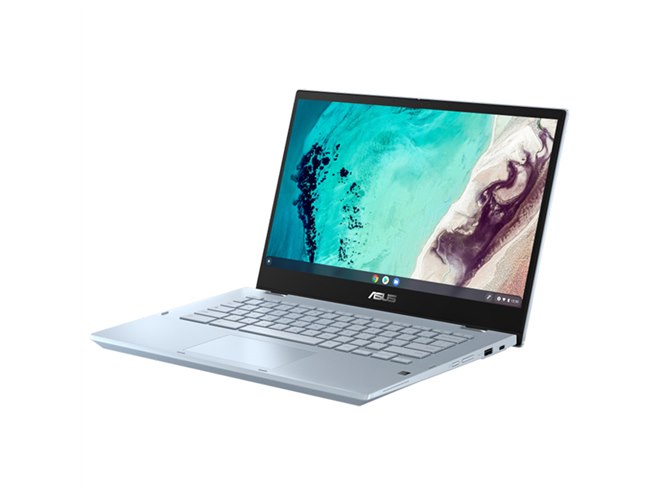 ASUS Chromebook 本体 グレー ASUS、ミリタリーグレード耐久のフリップ式14型Chromebook「Flip