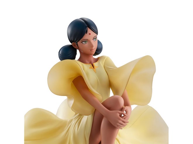 機動戦士ガンダム」ララァ・スンを“無重力空間で座るポーズ”で立体化