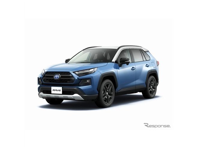 トヨタ RAV4、アドベンチャーグレードにハイブリッドを追加…ヘッド 