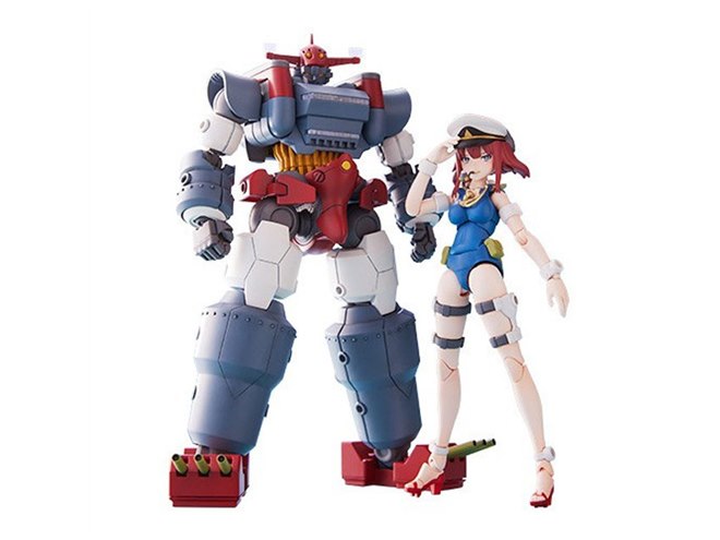 合体ロボット ムサシ」が美少女ともに「新・合体シリーズ」第3弾として