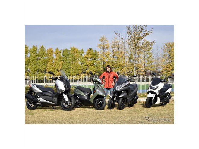 人気の“原二”125ccから250ccまで網羅!ヤマハのスクーター4車種 人気の“原二”125ccから250ccまで網羅!ヤマハのスクーター4車種