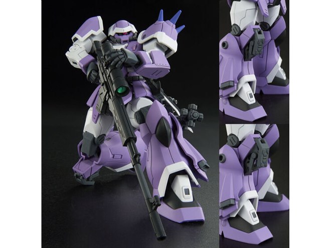 バンダイ、大型の狙撃ライフルを新規再現したガンプラ「HG イフリート