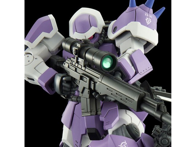 バンダイ、大型の狙撃ライフルを新規再現したガンプラ「HG イフリート