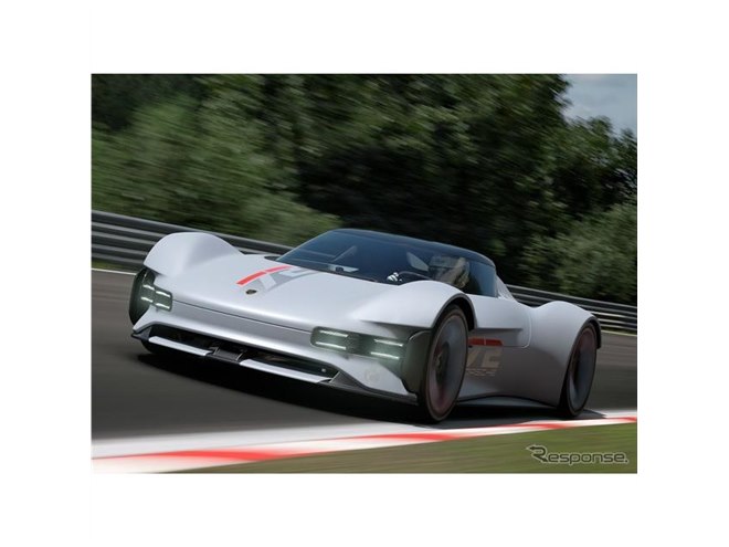 ポルシェ初の仮想スポーツカー、「ビジョングランツーリスモ」発表