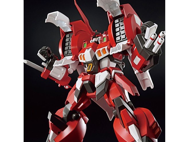 HG アルトアイゼン」が発売、スクエア・クレイモア発射直前の状態を