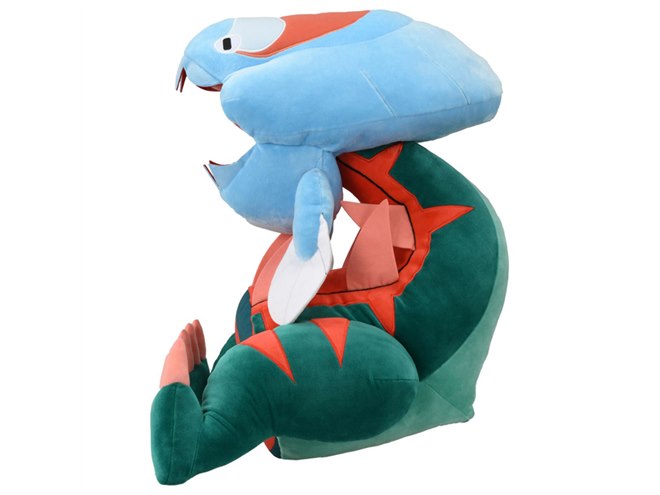 あの“エラがみ”を再現、ポケモンぬいぐるみ「ウオノラゴン」予約