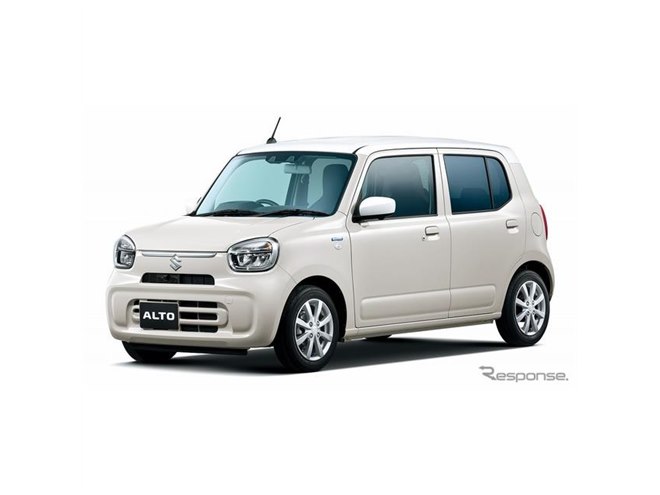 スズキ アルト 新型】マイルドハイブリッド採用、燃費は軽最高…価格94
