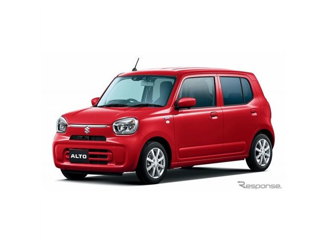 スズキ アルト 新型】マイルドハイブリッド採用、燃費は軽最高…価格94