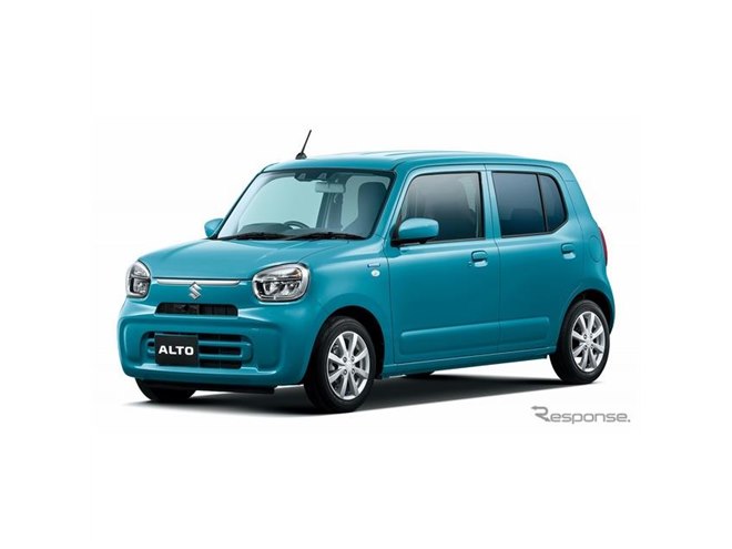 スズキ アルト 新型】マイルドハイブリッド採用、燃費は軽最高…価格94