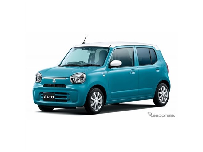 スズキ アルト 新型】マイルドハイブリッド採用、燃費は軽最高…価格94