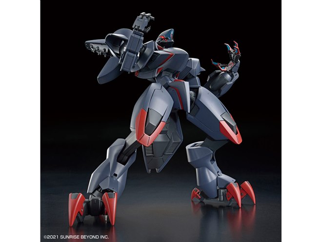バンダイ、「境界戦機」漆黒のAMAIM（アメイン）ゴーストのHG 1/72 