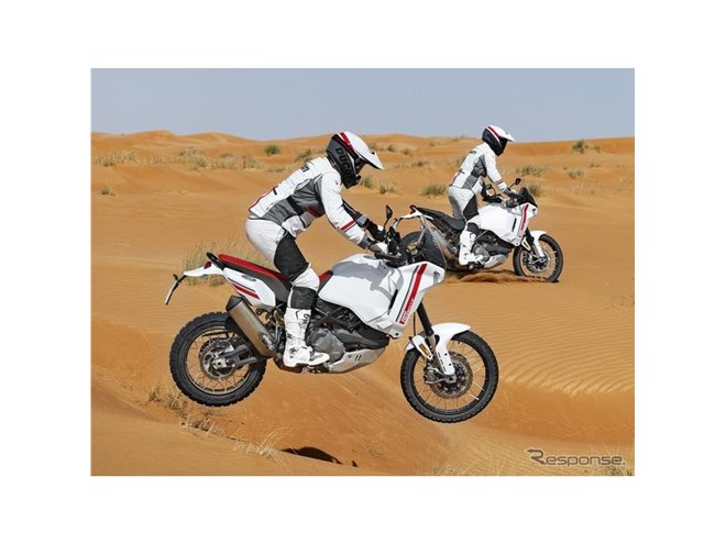 ドゥカティ『デザートX』新型…ハードなオフロード走行に対応 - 価格.com
