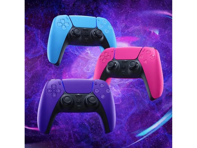 【美品】PS5 Dual Sense ワイヤレスコントローラー パープル PS5 DualSense ワイヤレスコントローラー ギャラクティック