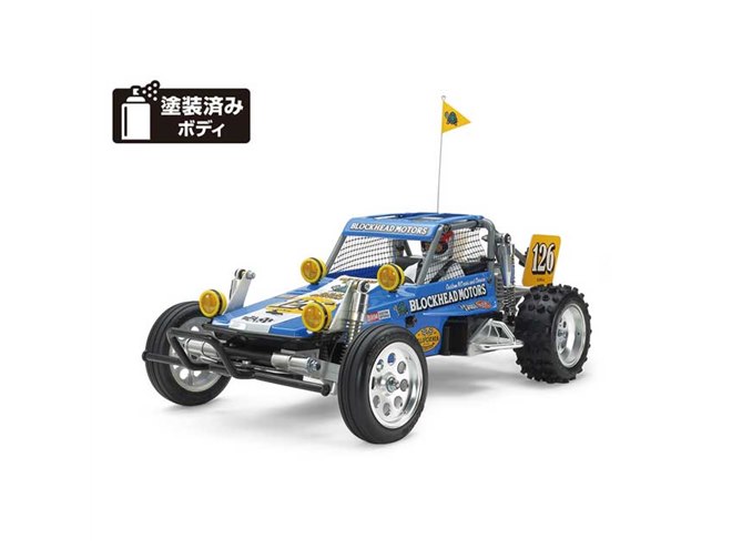当時物　タミヤ　ワイルドワンオフローダー検索京商スコーピオン　アタックバギー タミヤ、電動RC「ワイルドワンオフローダー BLOCKHEAD MOTORS」本日12
