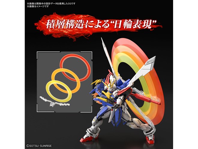 RG 1/144 ゴッドガンダム に似た開脚ポーズのマグアナック（ジャンク） RG 1/144 ゴッドガンダム に似た開脚ポーズのマグアナック