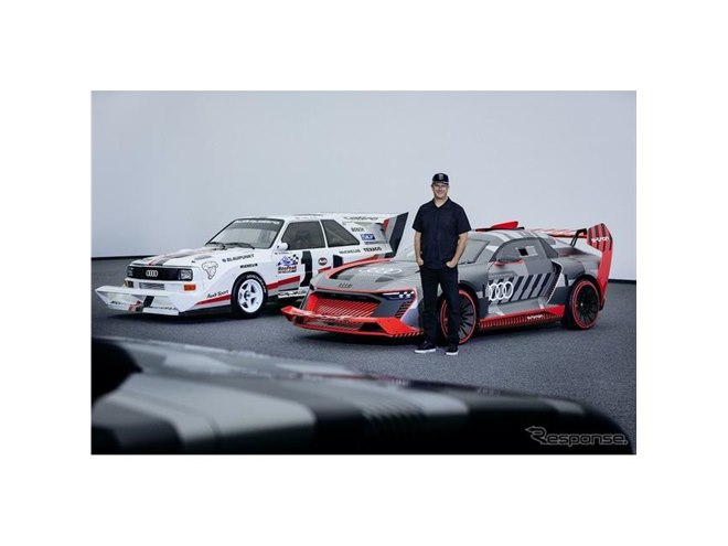 アウディの世界に1台だけのEV、「スポーツ・クワトロS1」がモチーフ