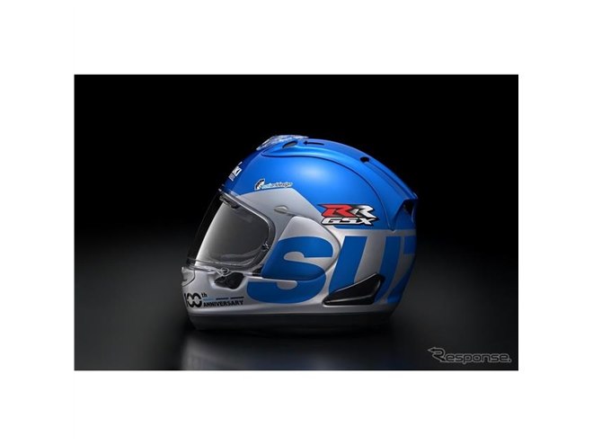 スズキの100周年記念 スズキ創立100周年記念ヘルメット SAK_ART DESIGN ダヴィデ