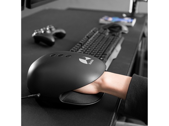 リラクゼーショングッズ Bauhutte MSG-01H-BK BLACK ハンドマッサージャー MSG-01H | Bauhütte®