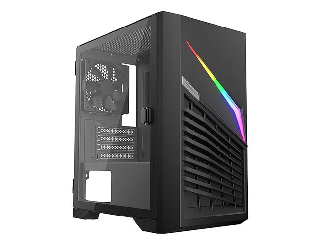 Antec PCケースミニタワー DP31 + ATX電源セット Antec、ARGBライティングバーを搭載したミニタワーPCケース