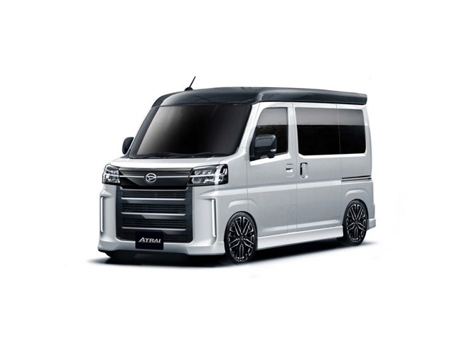 ダイハツが新型「ハイゼット」「アトレー」「ロッキー」のカスタマイズ