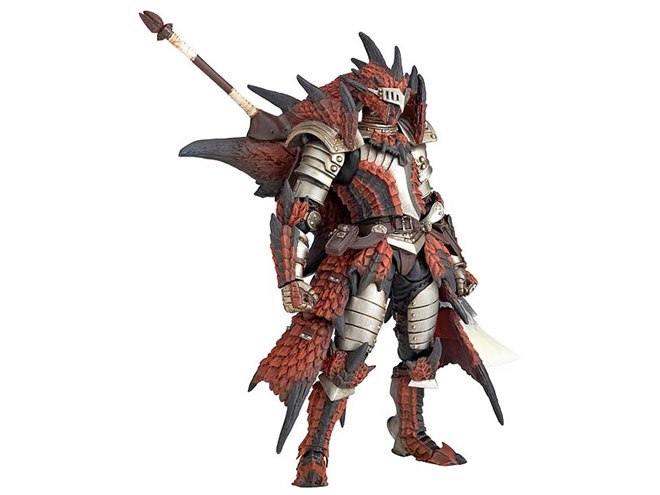 モンスターハンター リボルテック レウス装備 ハンター男剣士 おまけ付き リボルテック ハンター男剣士 レウスシリーズ Series No.123