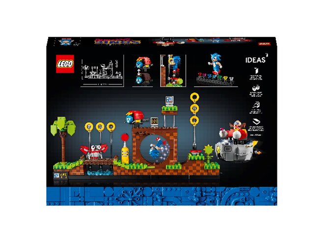 ソニック・ザ・ヘッジホッグ」グリーンヒルゾーンを再現できるレゴ