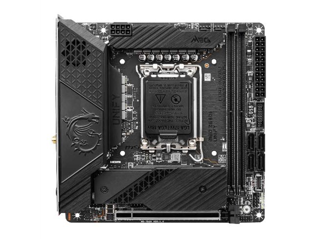 MSI MEG Z690I UNIFY+i9-13900KFセット MSI、「Intel Z690」を搭載したMini ITXマザー「MEG Z690I UNIFY