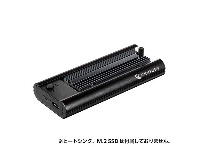 センチュリー、M.2 SSD外付けアダプター「裸族の頭 M.2 SSD センチュリー、M.2 SSD外付けアダプター「裸族の頭 M.2 SSD