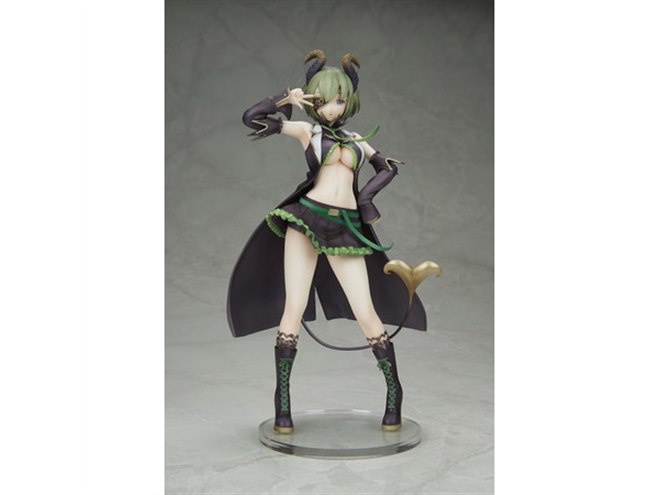 アンニュイな表情、魅惑的な衣装とボディ」ボクっ娘悪魔・堰代