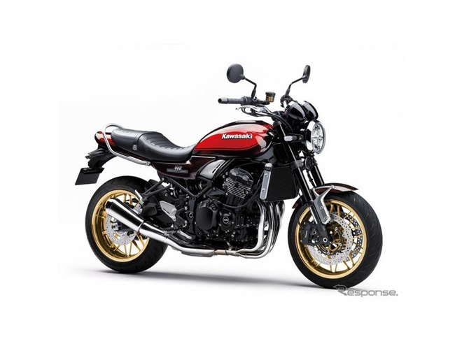 カワサキ『Z900RS』Z誕生50周年記念モデル登場、火の玉カラー＆ゴールドホイール - 価格.com