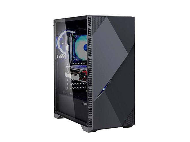 ZALMAN、ドスパラ限定モデルのPCケース「Z3 Iceberg Black
