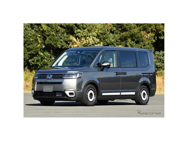 ステップワゴンスパーダ純正 ホンダ ステップワゴン 新型】純正パーツも先行公開、キーワードは