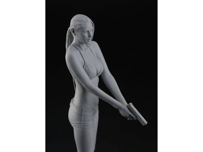 ハセガワ、セクシーな「戦うお姉さん」1/12リアルフィギュアの最新画像