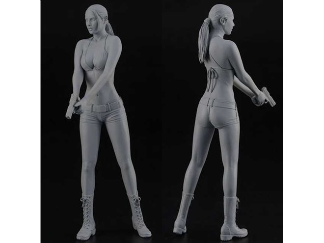 ハセガワ、セクシーな「戦うお姉さん」1/12リアルフィギュアの最新画像