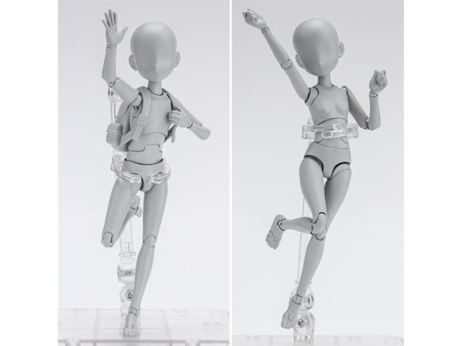 バンダイ「S.H.Figuarts ボディくん/ボディちゃん」杉森建氏監修の新作が1/29より各発売 - 価格.com