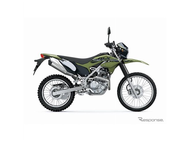 足つき安心、カワサキがローシート仕様のオフロード車『KLX230S』発売