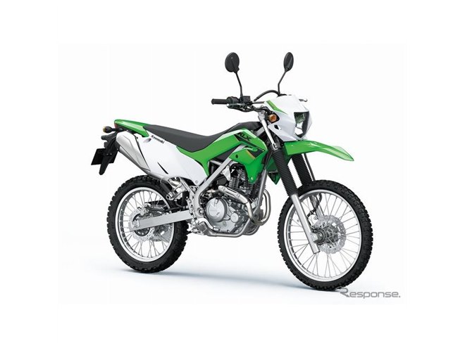 足つき安心、カワサキがローシート仕様のオフロード車『KLX230S』発売