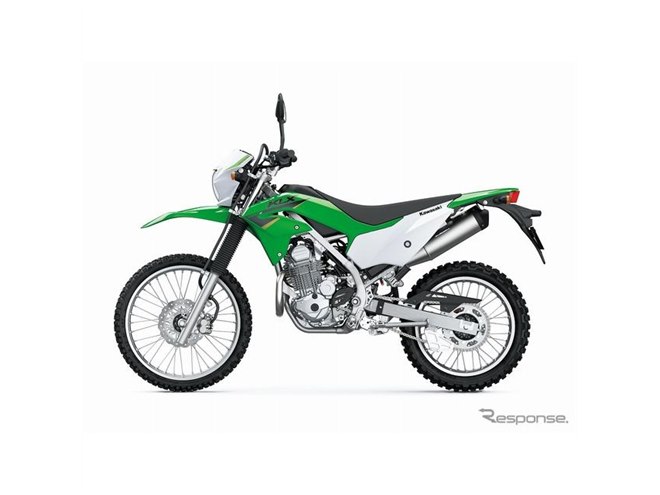 足つき安心、カワサキがローシート仕様のオフロード車『KLX230S』発売