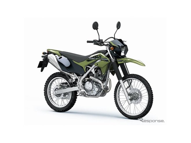 足つき安心、カワサキがローシート仕様のオフロード車『KLX230S』発売