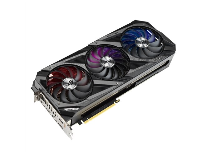 ASUS、LHR版「GeForce RTX 3080」を搭載したゲーミングビデオ
