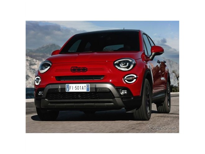 フィアット 500X に初のオープン、「ドルチェビータ」設定…2022年型を